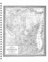 Wisconsin State Map 1850, Monroe County 1897